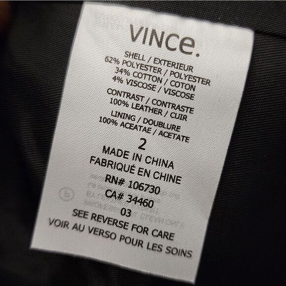 Vince Fringe Trim Bouclé Jacket - Picture 8 of 16